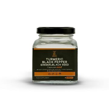 Turmeric Black Pepper Ginger & Black Seed